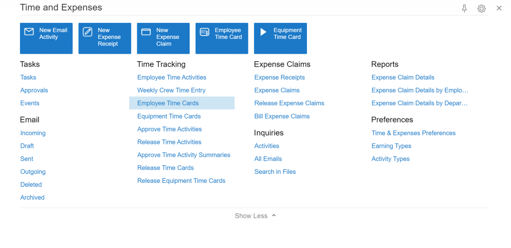 Timecard 1